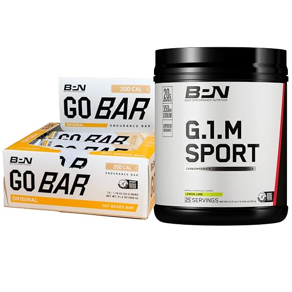 BARE PERFORMANCE NUTRITION BPN Go Bar & G.1.M Sport Lemon Lime Bundle
