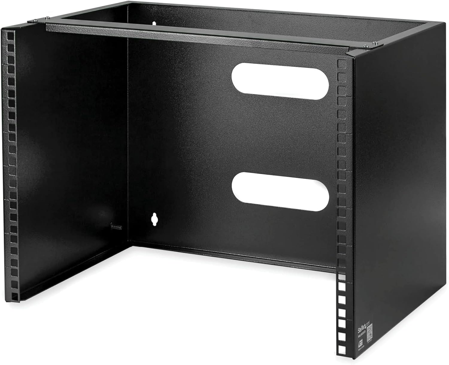 StarTech. com Wall MOUNT8 Wall Mounted Flat Rack Mount Device White