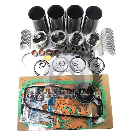 PANGOLIN 4BD2T Engine Rebuild Kit for Isuzu 3.9L 92-98 3.9L NPR GMC Chevy W-Series Truck Diesel Engine Aftermarket Parts