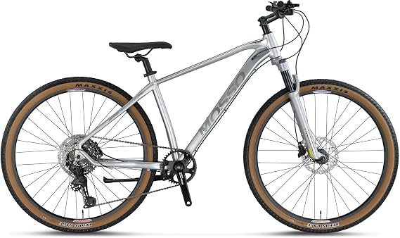 Mosso Chrome Edition 29 Jant 20K H.Disk 10 Vites Dağ Bisikleti Silver Chrome