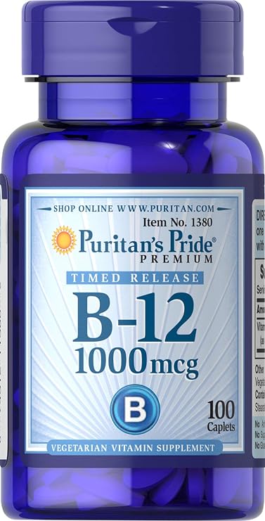 Puritan's Pride Timed Release Vitamin B-12, 250 Count
