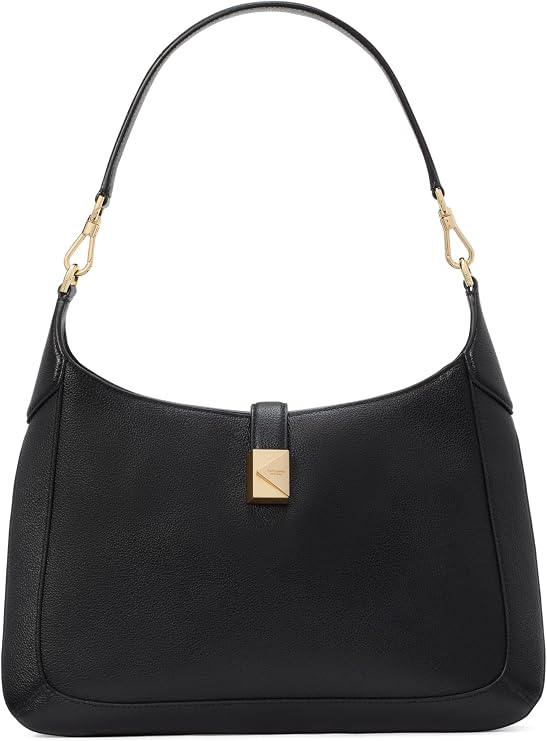 kate spade new york womens Deco Pebbled Leather Hobo Bag