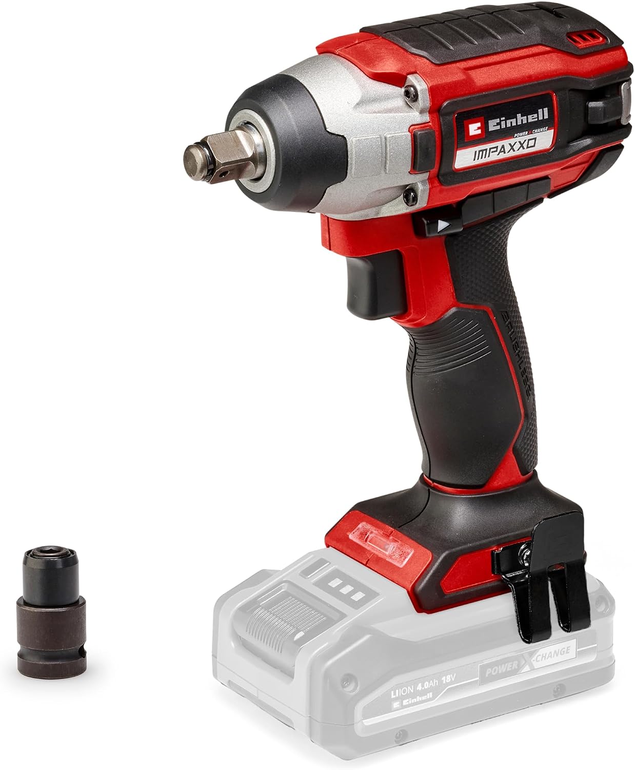Einhell Cordless Impact Nut Crimping IMPAXXO 18230 Power X-Change Li-Ion, 18 V, 230 Nm, Coal-Free Motor, Battery and Charger Not Included - 4510080