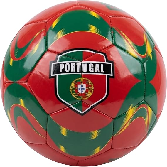 Icon Sports Portugal Soccer Ball - Size 2,4 and 5, National Soccer Team Ball