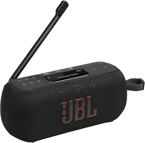 JBL Tuner 3 Tragbares DAB/DAB+/UKW Bluetooth Radio Schwarz
