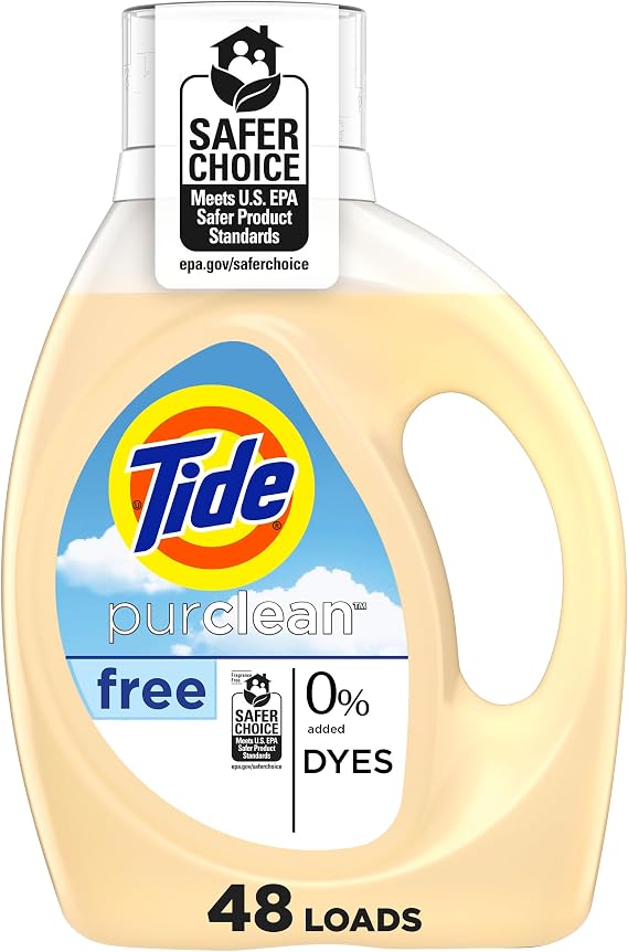 Tide Purclean Liquid Laundry Detergent, 63 fl oz, 48 Loads