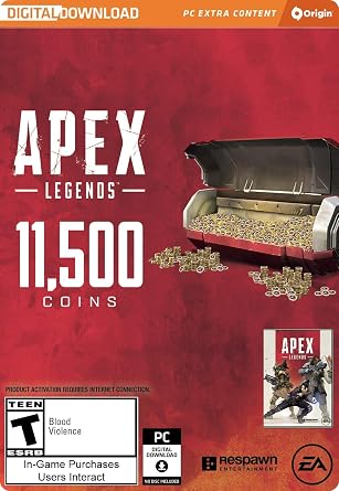 Apex Legends - 11,500 Apex Coins - PC Origin [Online Game Code]