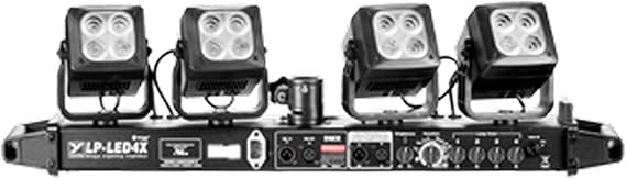 Yorkville LP-LED4X Four Head High Performance LED Lighting System
