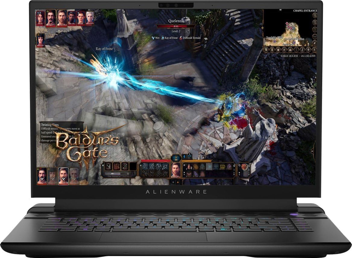 Dell Alienware m16 R1 Gaming Laptop 2023 16” WQXGA 2560 x 1600 IPS 240 Hertz Intel Core i7-13700HX NVIDIA GeForce RTX 4070 32GB DDR5 1TB SSD Thunderbolt 4 Windows 11 Home