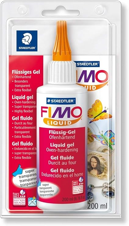 Staedtler 8051-00 BK Fimo Liquid Gel 200ml
