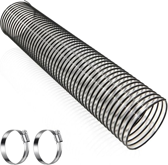 764-05082 Bagger Flex Hose Fits Cub Cadet Riding Mower 36" 42" | Fits for 46" 50" 54" MTD RZT Double/Triple Bagger Lawn Rear Fast Bagger, with 2 Clamps