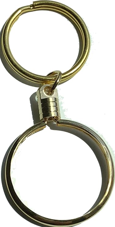Recovery Mint Gold Keychain AA Medallion Holder For Tri-Plate Chips