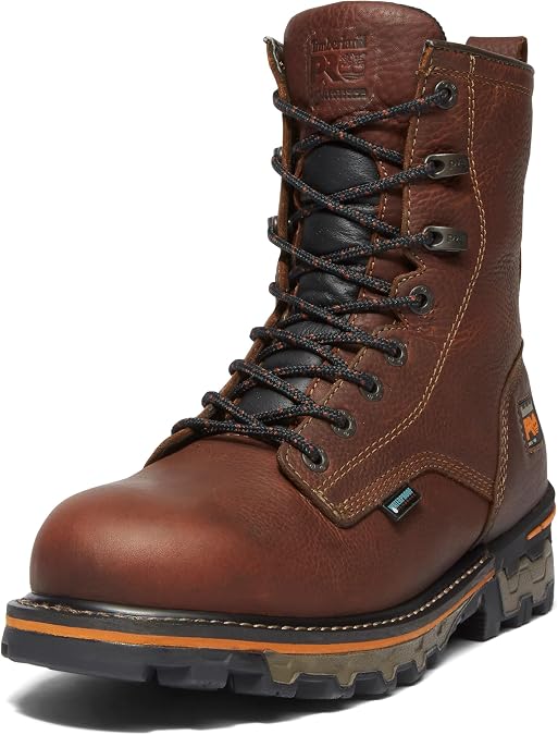 Timberland PRO Men's 8 Inch Boondock Soft Toe WP Work and Hunt Boot
