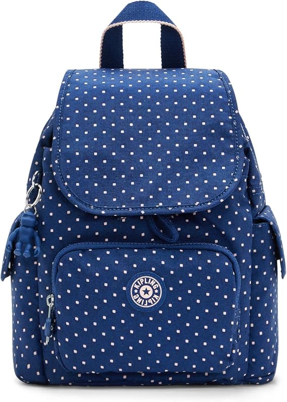Kipling Backpacks CITY PACK MINI Soft Dot Blue