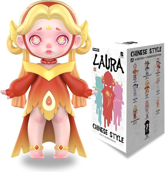 Aven Rabbit Laura Chinese Style Series Blind Box 1PC Figures Action Cute Collectibles Mystery Box Random Design Birthday Gifts Christmas