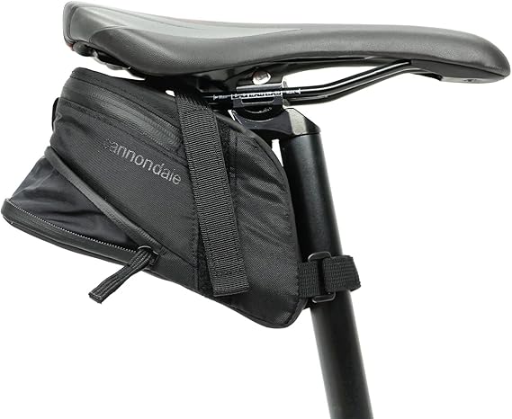 Cannondale Contain Stitched Vecro Bag Black, Large