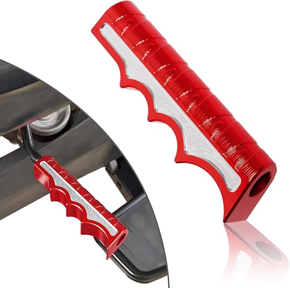 Billet Aluminum Gear Shift Lever Pedal for The Can-Am Ryker 600 900 / Rally Edition (2019-2025), Sport(2022-2025) Forward/Reverse Grip Shift Cover (Red)