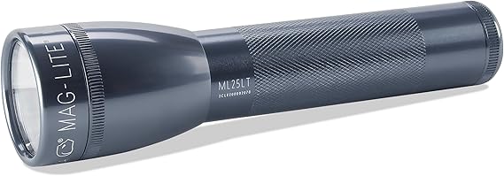 Maglite ML25LT-S2095: Ml25Lt 2 Cell C Led Flashlight Gray