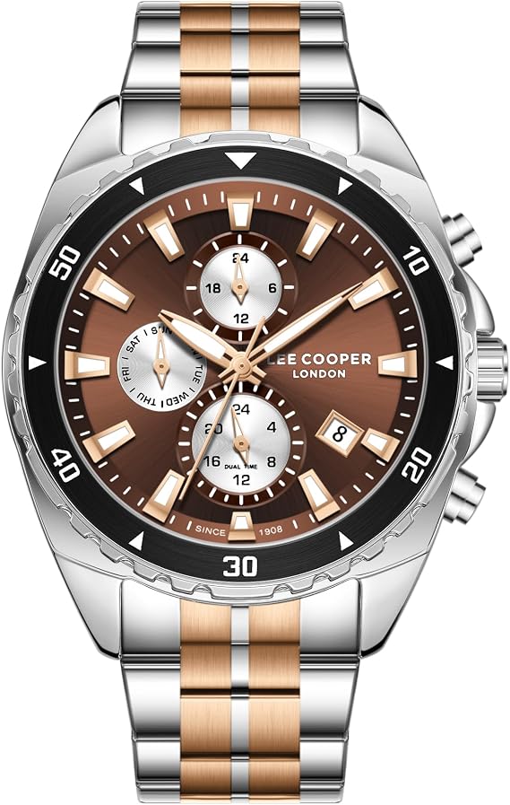 Lee Cooper, Multİfonksİyon, Quartz, 44mm, 5atm, Erkek Kol Saatİ, Lc08217