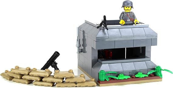 Battle Brick German WW2 Bunker Collectible Custom Set