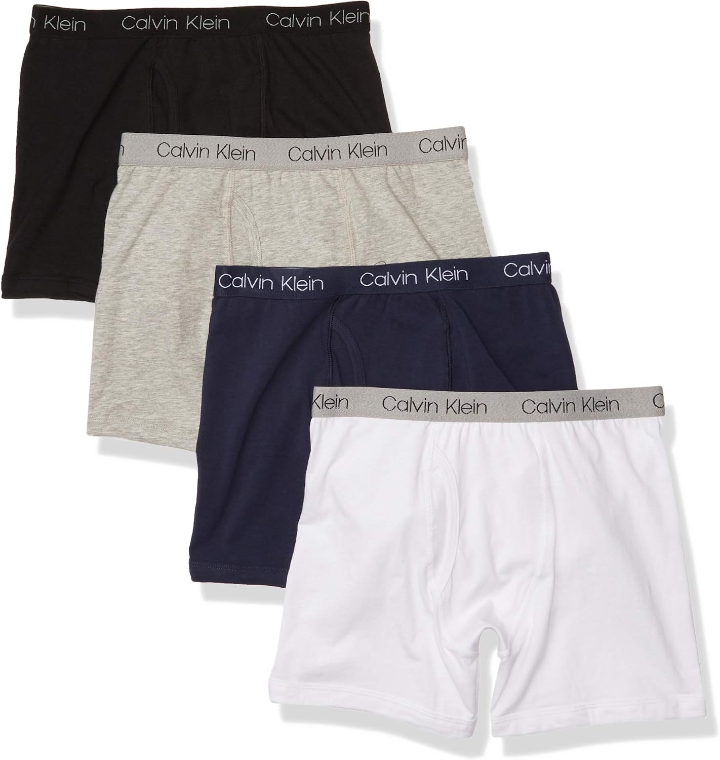 Calvin Klein Boys Underwear 4 Pack Boxer Briefs Value Pack