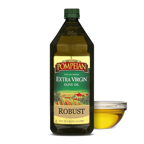 Pompeian Robust Extra Virgin Olive Oil - 48 fl oz