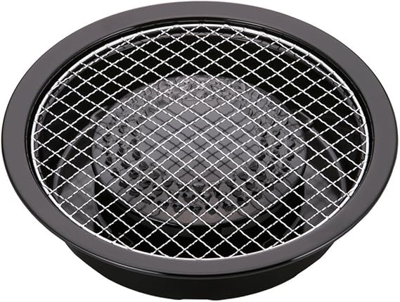 Iwatani Korean Cookware Aburi Stove Top Grill Pan, Black, (CB-P-AM3)