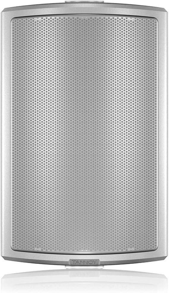 Tannoy AMS 6ICT LS-WH 6 Inch ICT Surface-Mount Loudspeaker for Life Safety Installation Applications, White Pair