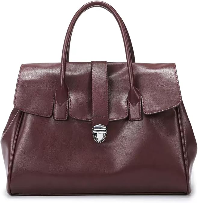 Top Handle Satchel Bag for Women, Slouchy Large Capacity Hobo Purse