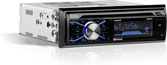 BOSS Audio Systems 508UAB Single DIN Bluetooth Car Stereo, CD Player, USB