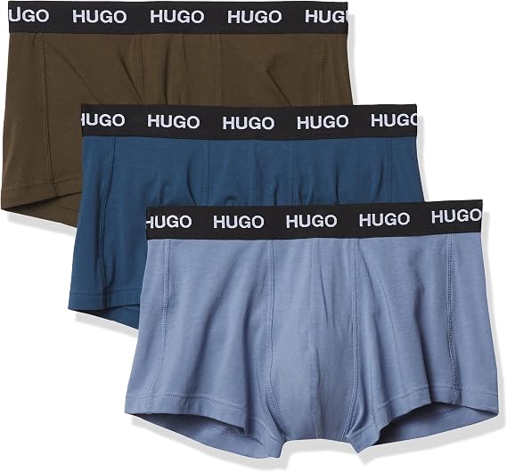 BOSS Men's Stretch Cotton 3 Pack Trunks