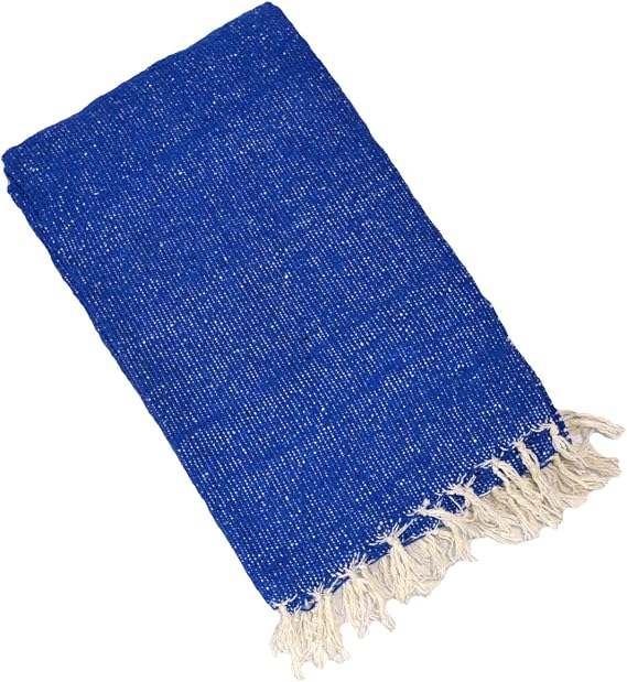 YogaAccessories Solid Color Mexican Yoga Blanket