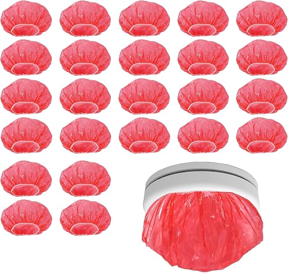 Smoke Detector Covers, Reusable Elastic Dust Guard Cap for Fire Alarms