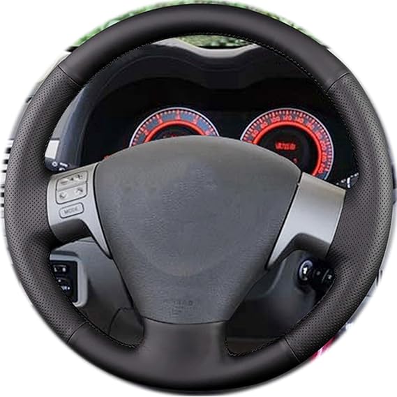 Steering Wheel Covers for Toyota Matrix 2009-2010 Auris 2007-2009, Customized Car Steering Wheel Cover Braid Car Accessories