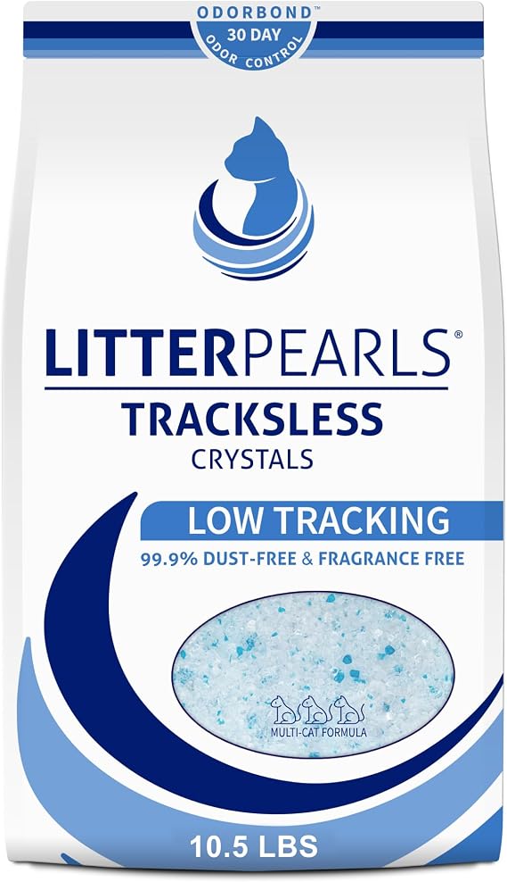 Litter Pearls TracksLess Low-Tracking 30-Day Odor Control Litter 10.5lbs