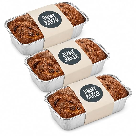 Jimmy the Baker, Cinnamon Raisin Bread (Pack of 3)
