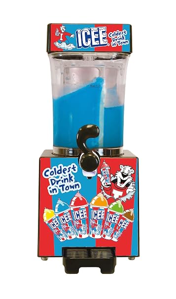 ICEE Home Countertop Slushie Maker. Creates up to 34Floz of Ice Cold ICEE Slushy. Make Ice Cold Slushies at Home! Officially Licensed ICEE Machine from Fizz Creations.