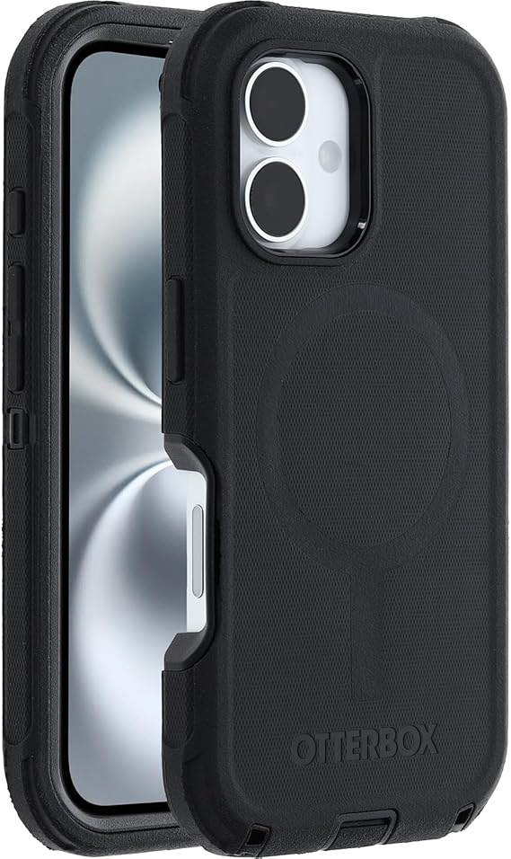 OtterBox iPhone 16 Defender Series Case - Black
