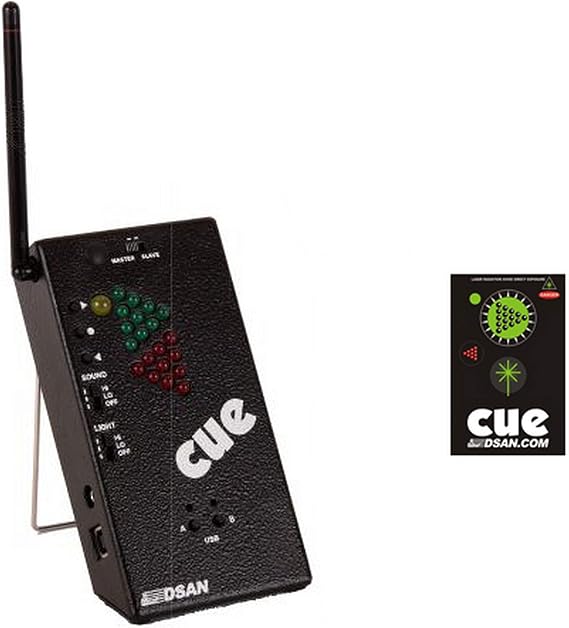 DSan PC-Mini-AS3 PerfectCue Mini System Compact USB-Powered Cue Light System with 3-Command Button Transmitter (PC-433-MINI)