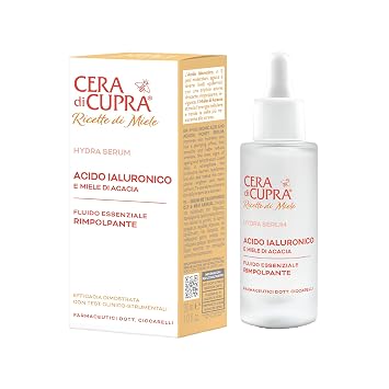CERA DI CUPRA Hyaluronic Acid Concentrated Serum - Hydrating and Tightening Face Skin Care Formula (1.01 Fl Oz / 30 ml)