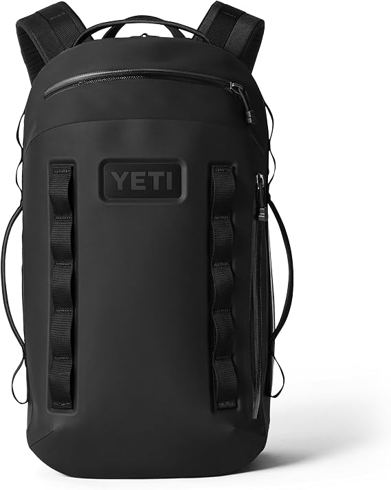 YETI Cayo Backpack 25L, Weather Resistant All-Day Utility Pack, Black