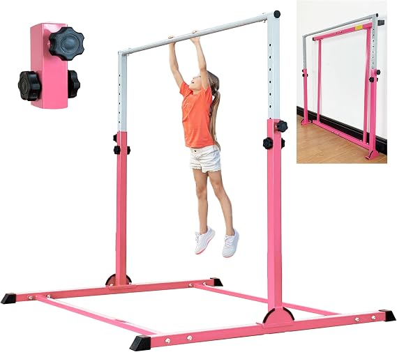 MARFULA Adjustbale Gymnastic Kip Bar for Kids Teens Ages 3-16