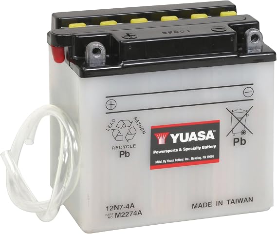 Yuasa YUAM2274A 12N7-4A Battery