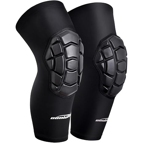COOLOMG Football Knee Pads Wrestling Basketball Volleyball Youth Kids Adult