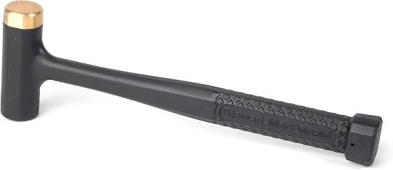 StewMac Deadblow Fretting Hammer Controlled-Strike Fretting Hammer with Non-Rebound Head for Accurate Fret Installation, Pro Luthier & Guitar Tech Tool
