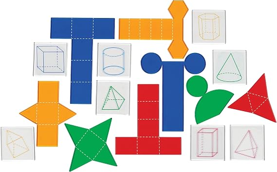 Learning Resources Folding Geometric Shapes Bundle