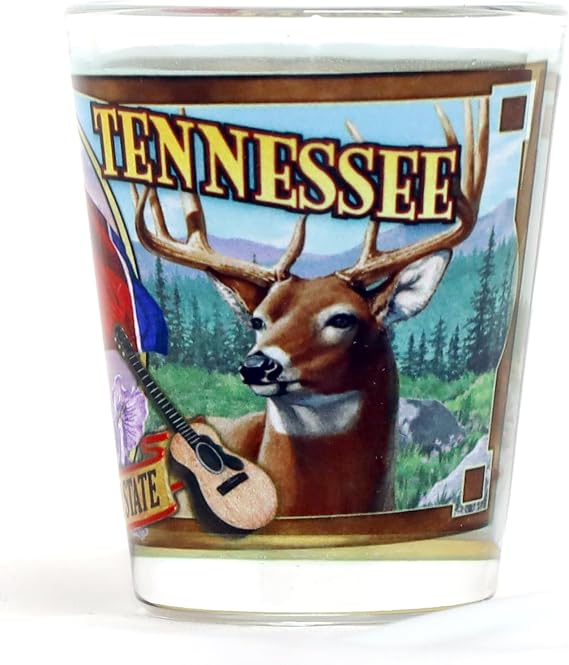 Tennessee State Mural Shot Glass
