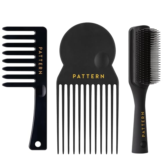 PATTERN Beauty by Tracee Ellis Ross Hair Tools Kit, Great for Curlies, Coilies and Tight-Textured Hair, 3a-4c