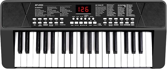 37 Keys Kids Piano for Beginners with Microphone and LED Screen