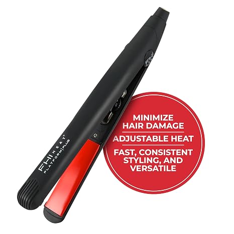 FHI Heat Platform Plus Curve Pro 1" Hair Styler, Straightener, Flat Iron